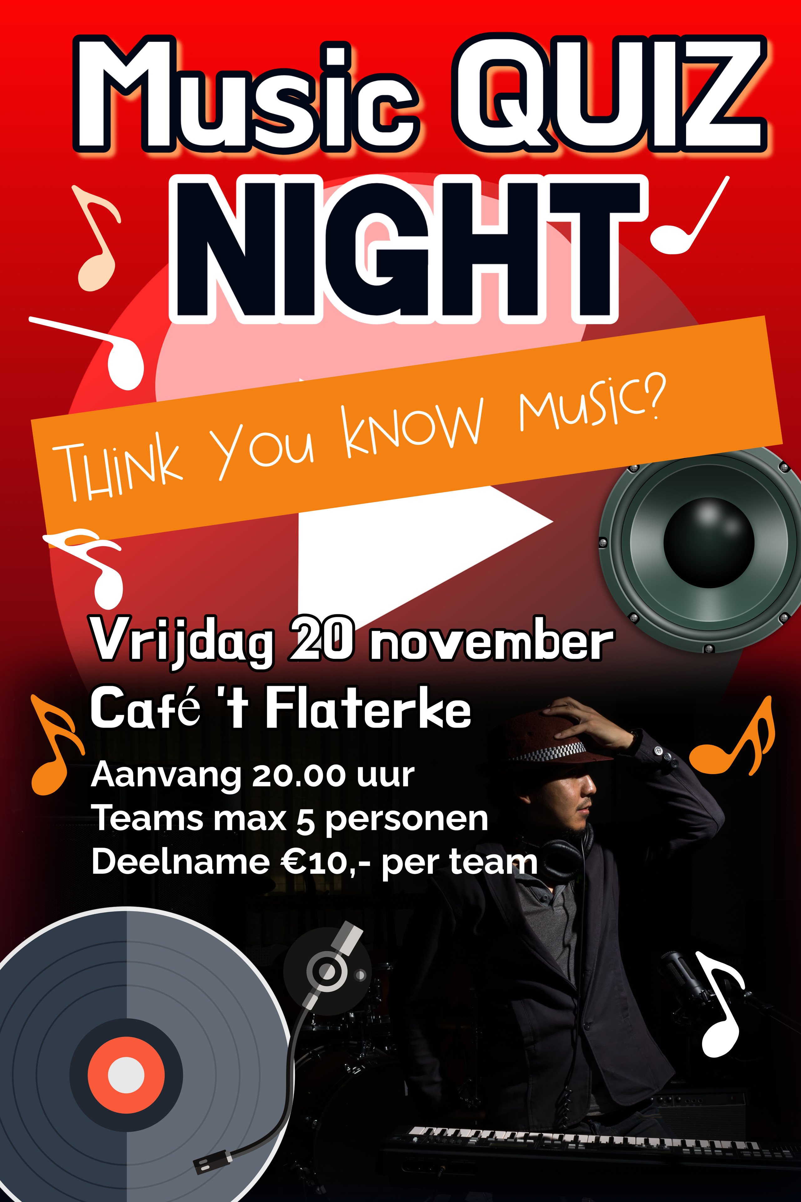 Black Maximalist Music Quiz Night Poster(3) Black Maximalist Music Quiz Night Poster(3)