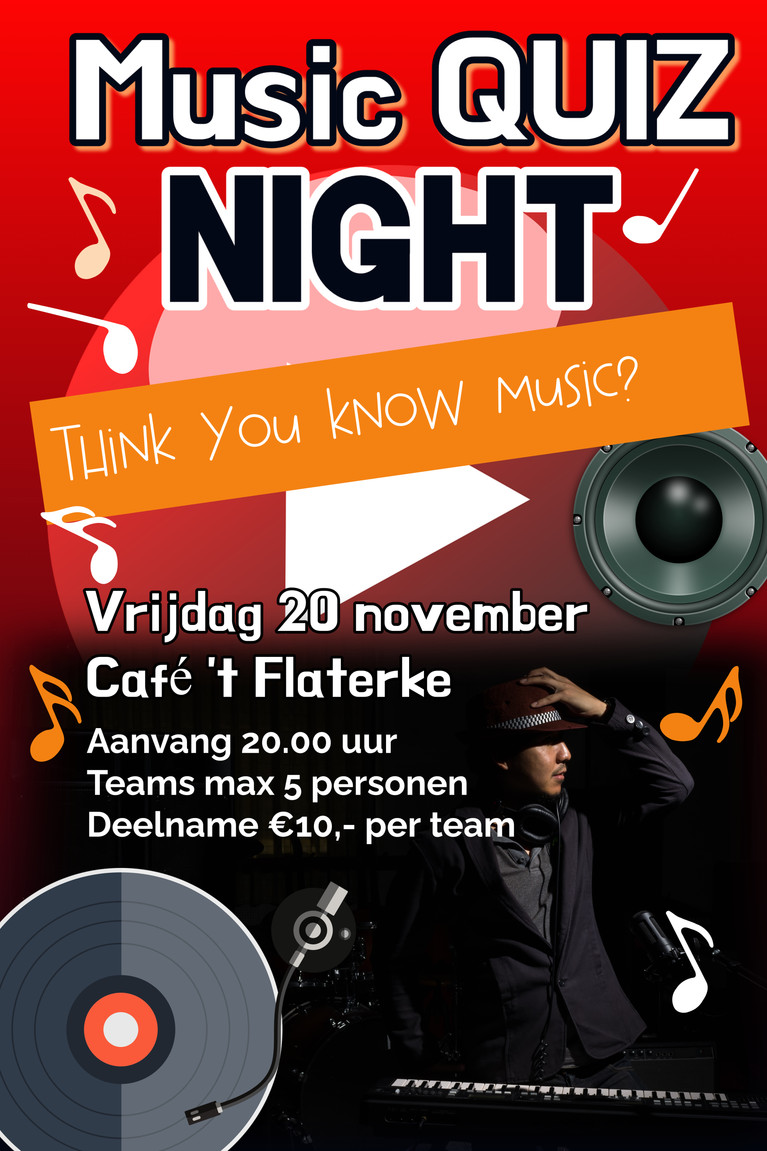 Black Maximalist Music Quiz Night Poster(3) Black Maximalist Music Quiz Night Poster(3)